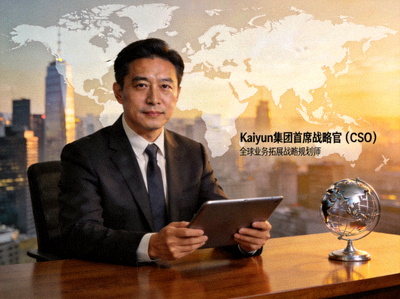 Kaiyun集团首席战略官（CSO）肖像 - 负责集团全球业务拓展的战略规划师